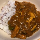 簡単サバ味噌カレー